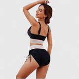 Énora | Ensemble de Bikini Élevé Élégant